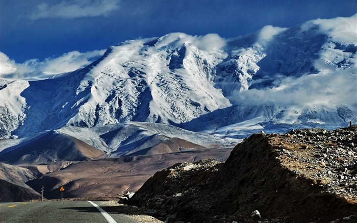 Pamirs beautiful scenery HD wallpapers #13