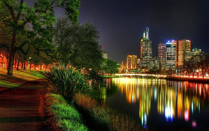 Australie Melbourne fonds d'écran HD ville #4