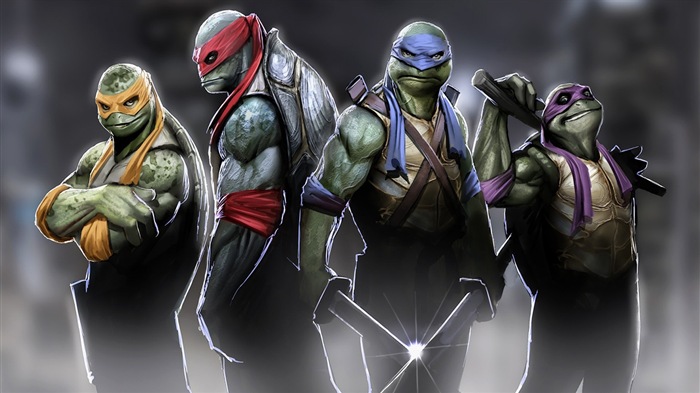 2014 Teenage Mutant Ninja Turtles HD film tapety #12