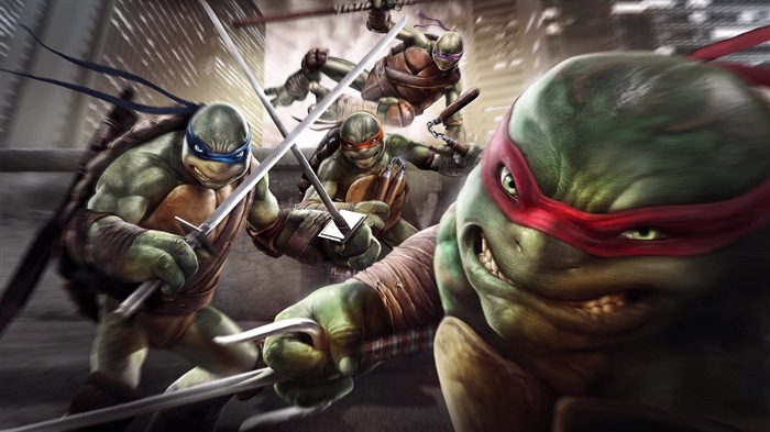 2014 Teenage Mutant Ninja Turtles-Film HD Hintergrundbilder #19