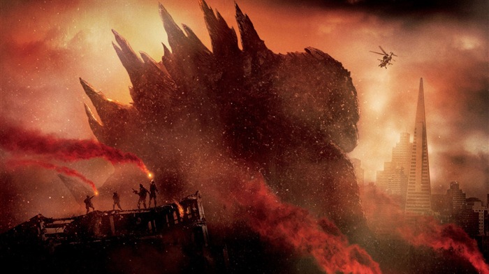 Godzilla 2014 movie HD wallpapers #12