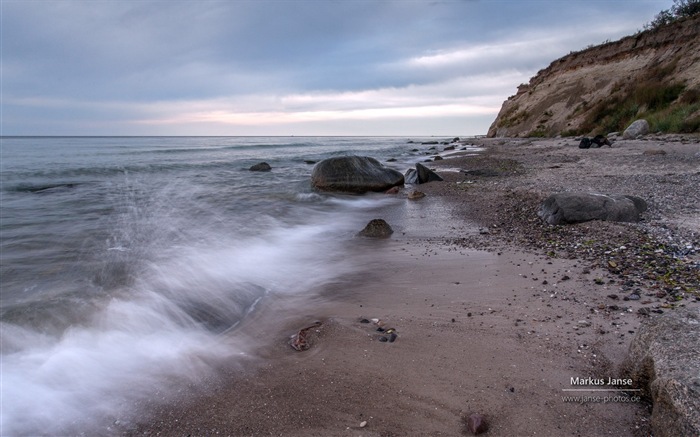 Schöne Küstenlandschaft in Deutschland, Windows 8 Wallpaper HD #16