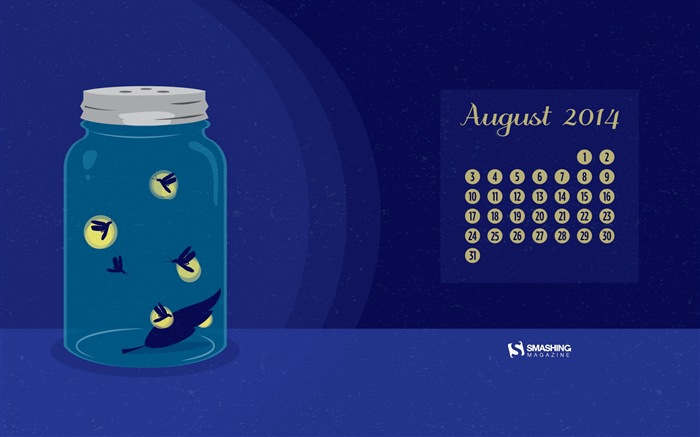 Август 2014 календарь обои (2) #8