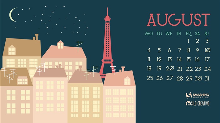 Август 2014 календарь обои (2) #15
