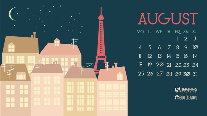 August 2014 calendar wallpaper (2) #15