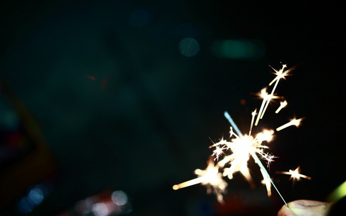 La beauté du ciel nocturne, feux d'artifice beaux fonds d'écran #20