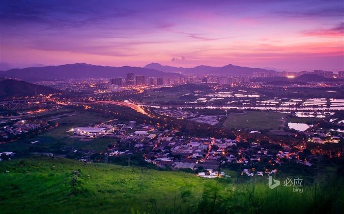 2,014 Bing fondos de pantalla de alta definición del tema urbano #4