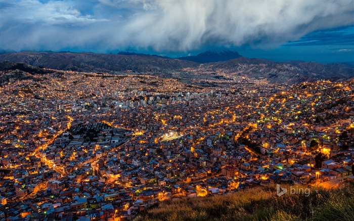 2,014 Bing fondos de pantalla de alta definición del tema urbano #9