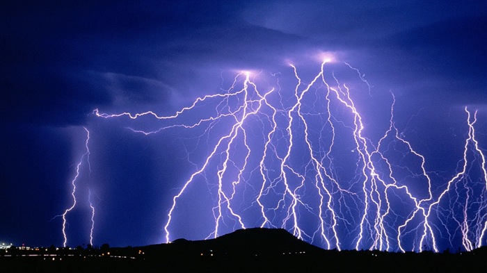 Lightning thunder HD wallpapers #2