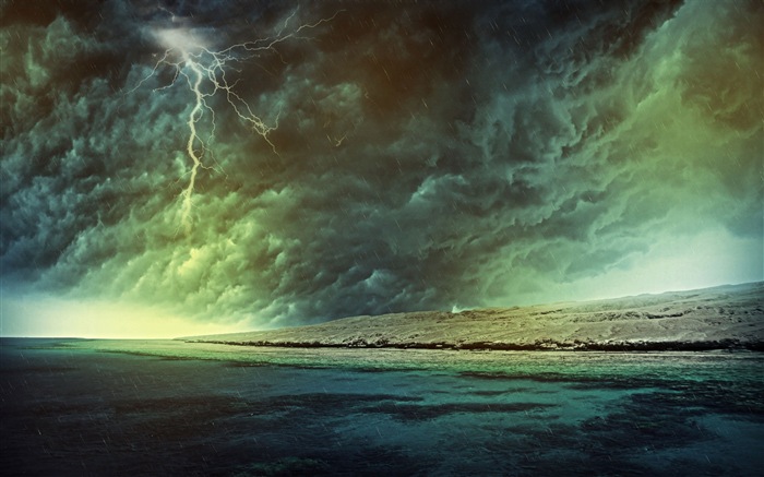 Lightning thunder HD wallpapers #14