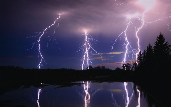 Lightning thunder HD wallpapers #19