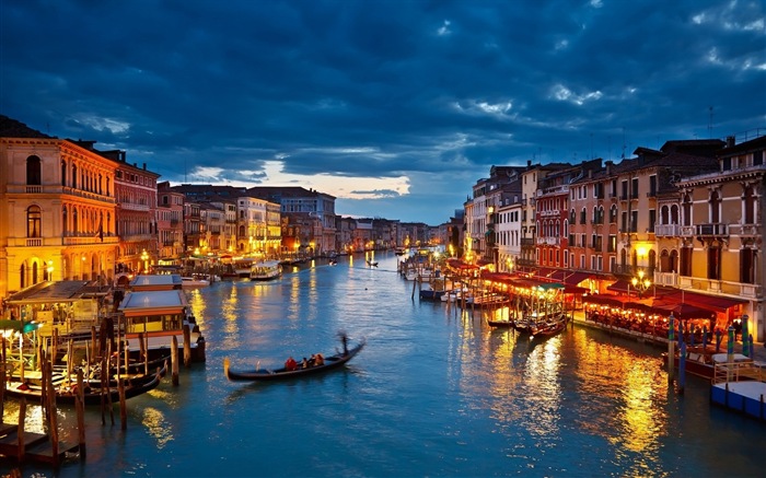 Beautiful watertown, Venice HD wallpapers #6