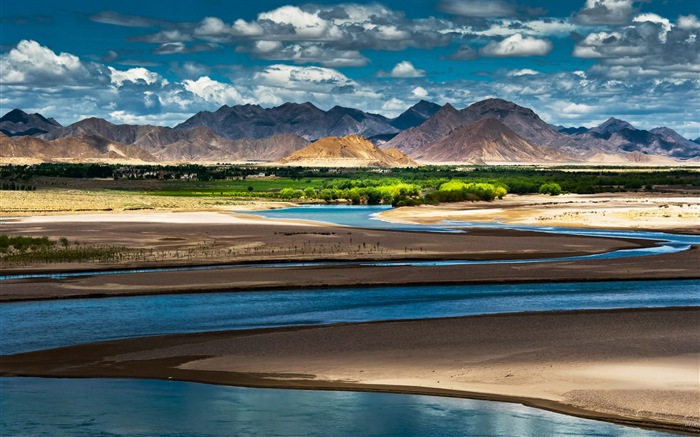 Qinghai-Plateau schöne Landschaft Tapeten #3