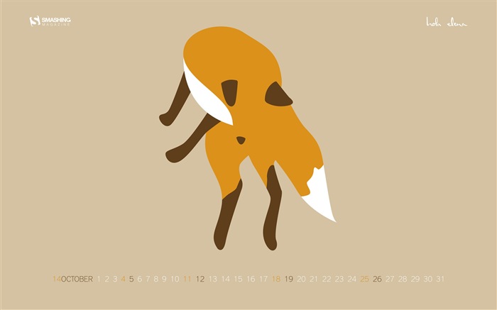2014年10月 月历壁纸(一)18