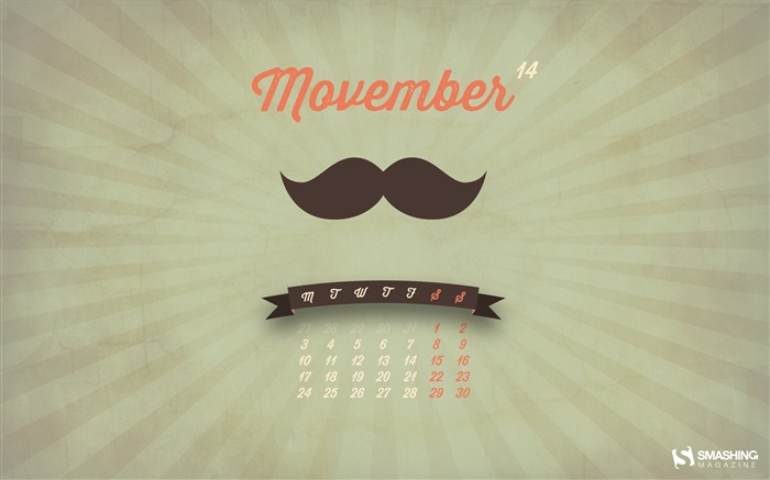 November 2014 Calendar wallpaper(2) #12