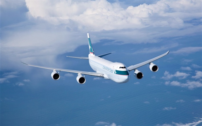 Boeing 747 Passagierflugzeug HD Wallpaper #10