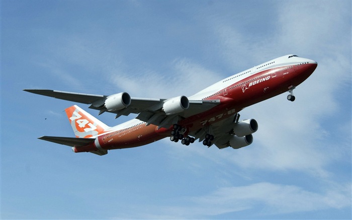 Boeing 747 dopravní letadlo HD tapety na plochu #12