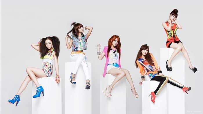 Korejka hudební skupina, KARA HD tapety na plochu #12