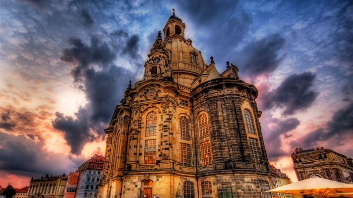 Alemania Dresden fondos de pantalla HD paisaje de la ciudad #2