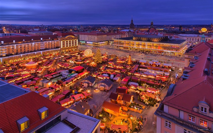 Alemania Dresden fondos de pantalla HD paisaje de la ciudad #8