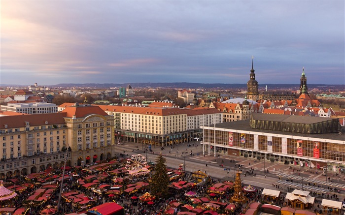 Německo Drážďany město krajina HD tapety na plochu #11
