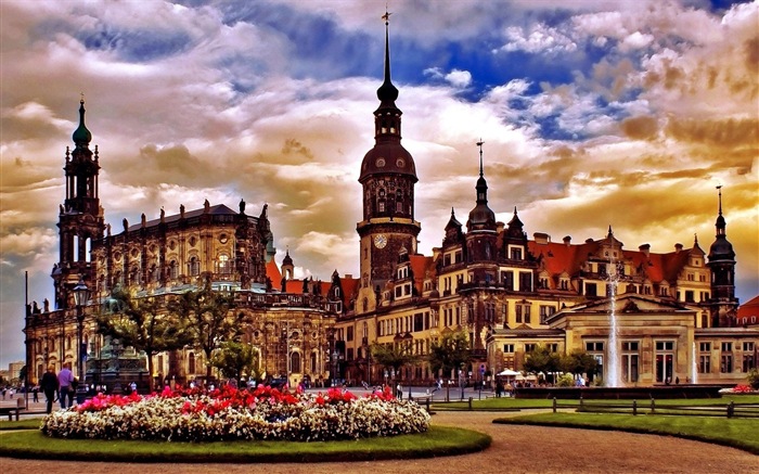 Alemania Dresden fondos de pantalla HD paisaje de la ciudad #17