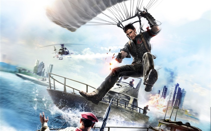 Just Cause 3 fonds d'écran HD jeu #7