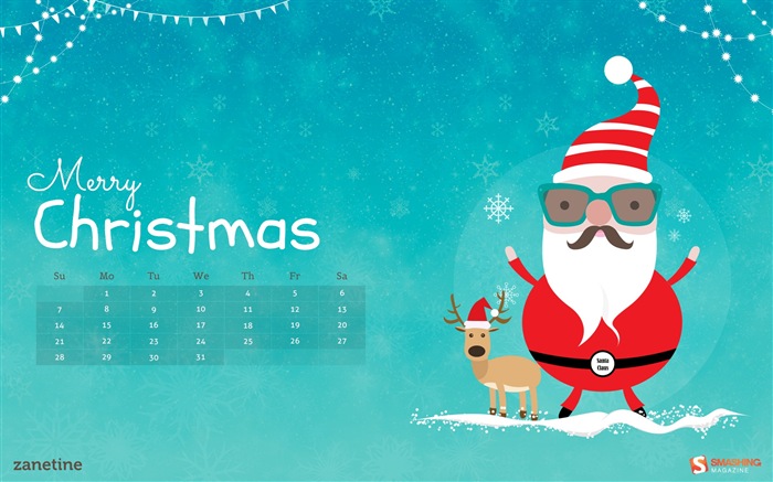 Dezember 2014 Kalender Wallpaper (2) #10