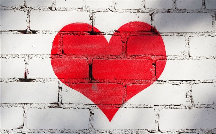 Téma lásky, Creative ve tvaru srdce HD tapety na plochu #12