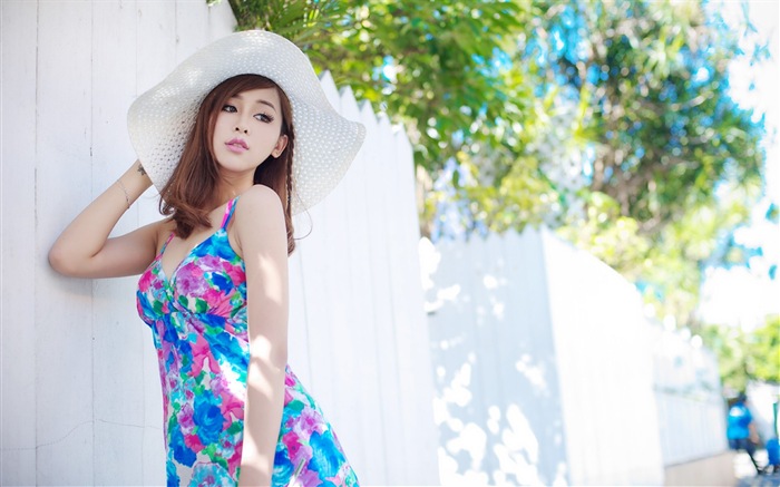 Pure seductive Oriental girls HD wallpapers #14