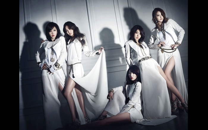 4Minute Música coreana hermosa Girls Wallpapers combinación HD #13
