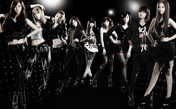 Korean Girl skupina Nine Múzy HD tapety na plochu #2