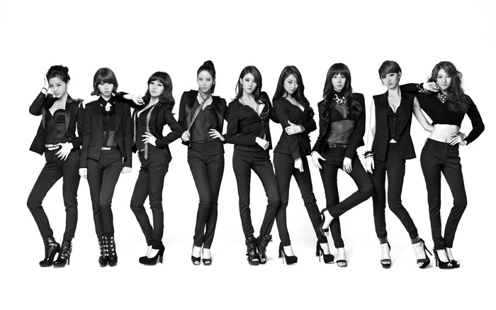 Korean Girl skupina Nine Múzy HD tapety na plochu #5
