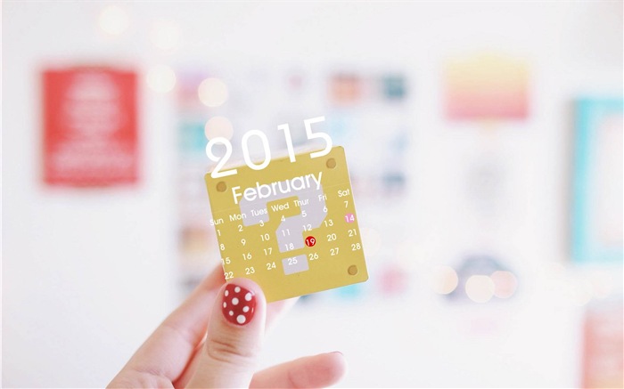Kalendář 2015 HD tapety na plochu #22