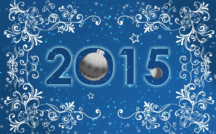 2015 año nuevo fondos de pantalla HD tema (1) #8