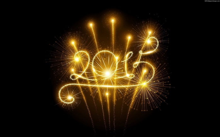 2015 New Year theme HD wallpapers (1) #11