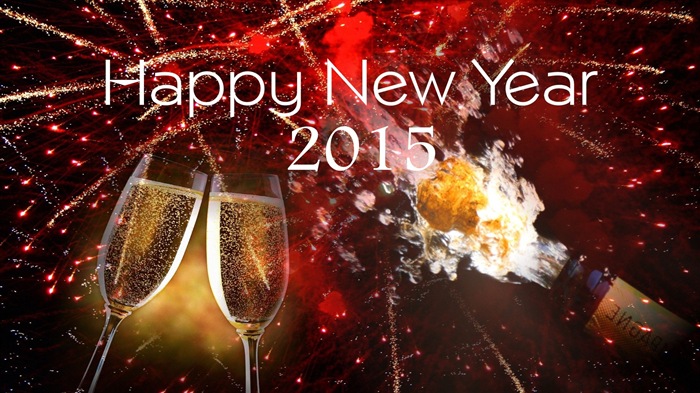 2015 New Year theme HD wallpapers (2) #4