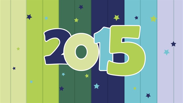2015 Nový rok téma HD Tapety na plochu (2) #11