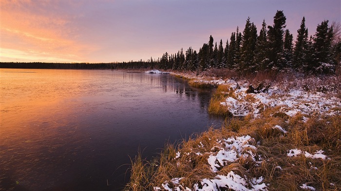 La nieve del invierno fondos de pantalla HD hermoso paisaje #7