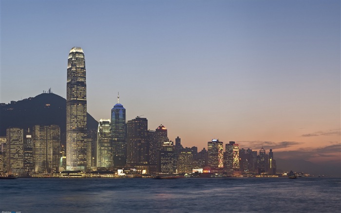 Hong Kong's urban landscape beautiful HD wallpapers #4