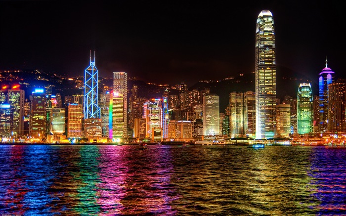 Hong Kong's urban landscape beautiful HD wallpapers #13