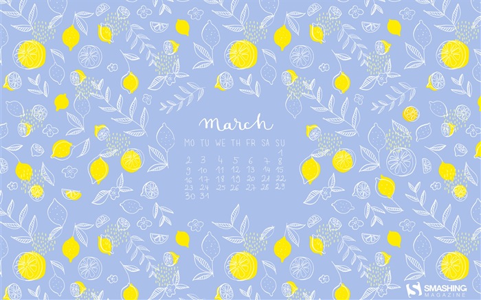 March 2015 Calendar wallpaper (2) #9