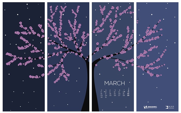 March 2015 Calendar wallpaper (2) #15