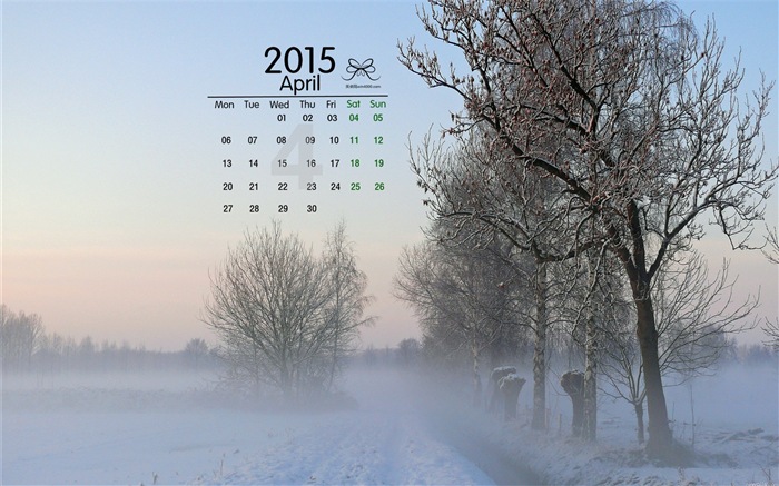 April 2015 calendar wallpaper (2) #10