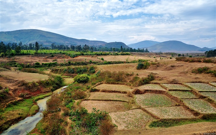 田園風景、Windows 8のHDの壁紙 #1