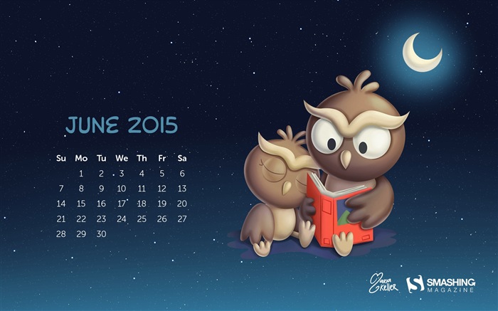 June 2015 calendar wallpaper (2) #2
