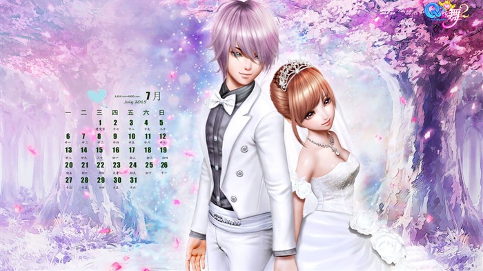 July 2015 calendar wallpaper (1) #3