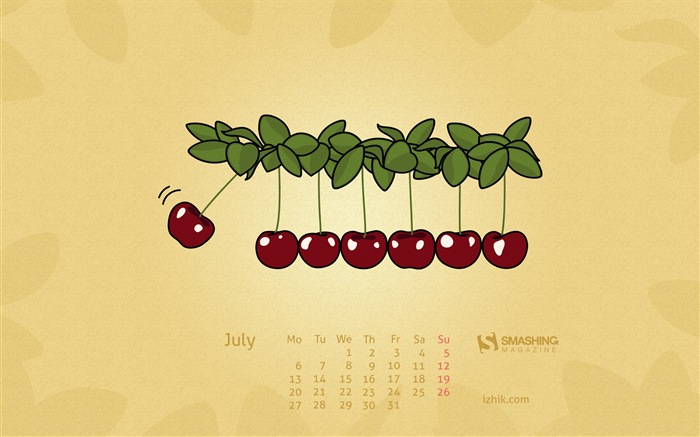 Juli 2015 Kalender Wallpaper (2) #17