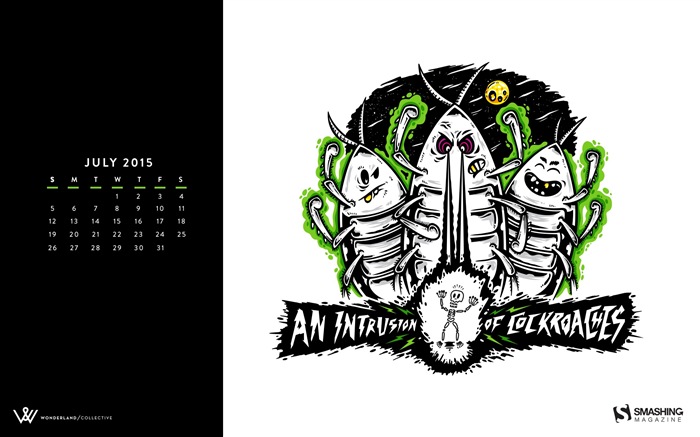 Juli 2015 Kalender Wallpaper (2) #19