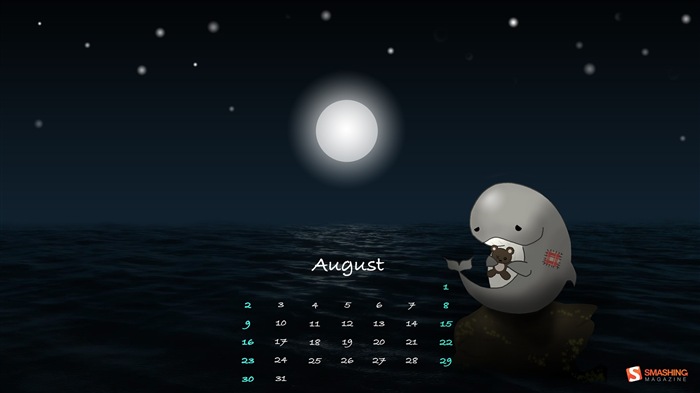 2015年8月 月曆壁紙(二) #16